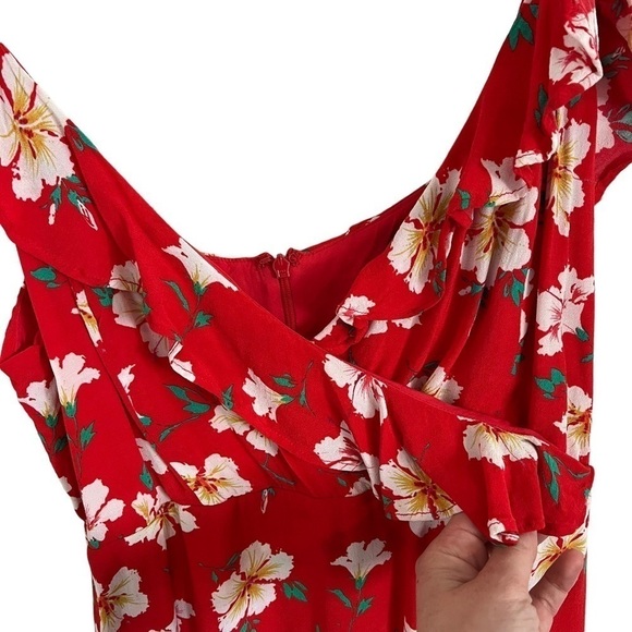 MAJORELLE x REVOLVE Salsa Floral Dress in Fruit Punch - Picture 5 of 10